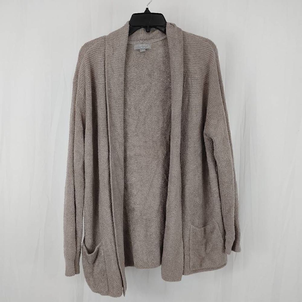 Barefoot Dreams CozyChic Lite Shawl Collar Cardi Size XL Taupe
Armpit to armpit